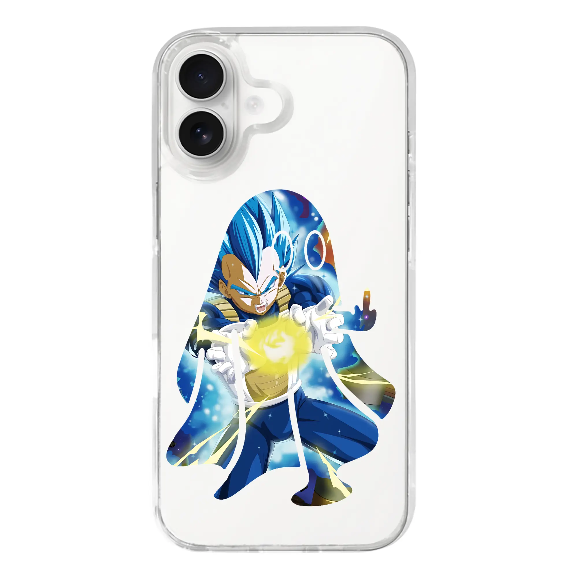 ドラゴンボール グッズ ベジータ - iPhone 17シリーズ 透明スマホケース – 薄型・耐衝撃・精密フィット保護カバー